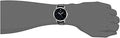 Fossil The Minimalist Carbon Series Black Dial Black Leather Strap Watch for Men - FS5497