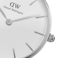 Daniel Wellington Classic Petite Rosewater White Dial Pink NATO Strap Watch For Women - DW001000318