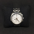 Tissot Couturier Chronograph White Dial Silver Steel Strap Watch For Men - T035.617.11.031.00