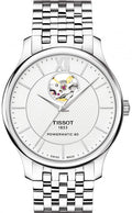 Tissot Tradition Powermatic 80 Open Heart Automatic Watch For Men - T063.907.11.038.00