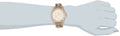 Fossil Riley White Dial Beige Leather Strap Watch for Women - ES3465