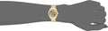 Guess G Twist Diamonds Gold Dial Gold Steel Strap Watch For Women - W1201L2