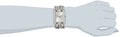 Guess Mod Heavy Metal Diamonds Silver Dial Silver Steel Strap Watch for Women - W95088L1