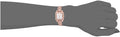 Marc Jacobs Vic Silver Dial Rose Gold Steel Strap Watch for Women - MJ3530