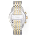 Hugo Boss Navigator White Dial Two Tone Steel Strap Watch for Men - 1513499