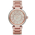 Michael Kors Skylar Rose Gold Dial Rose Gold Steel Strap Watch for Women - MK5868