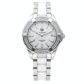 Tag Heuer Aquaracer Diamonds White Dial Two Tone Steel Strap Watch for Women - WAY131F.BA0914