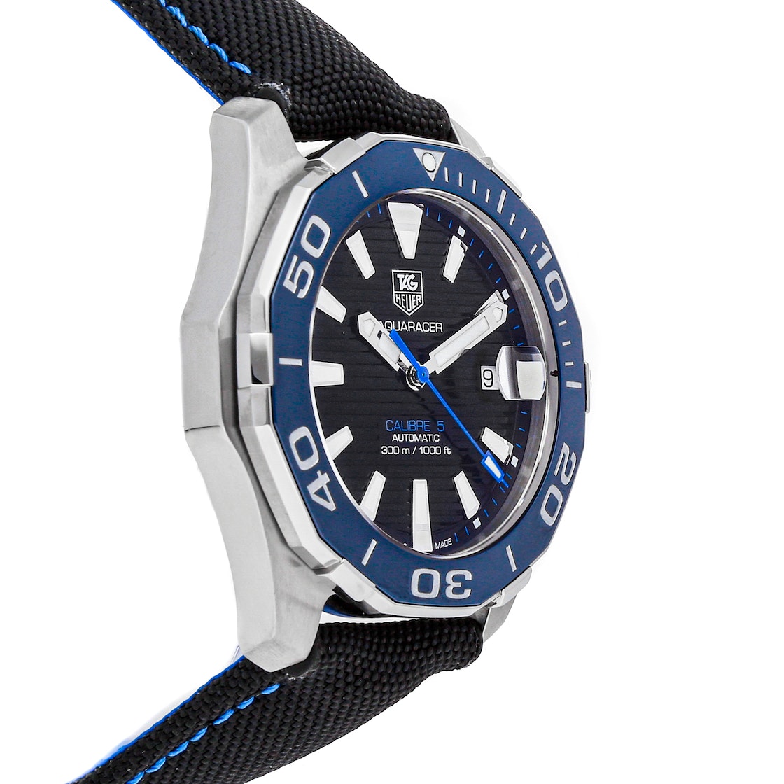 Tag Heuer Aquaracer Blue Dial Watch for Men - WAY211B.FC6363