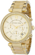 Michael Kors Parker Gold Dial Gold Steel Strap Watch for Women - MK5632