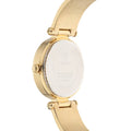 Guess Muse Crystals White Dial Rose Gold Steel Strap Watch For Women - W1008L2