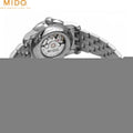 Mido Baroncelli III Automatic Silver Dial Silver Steel Strap Watch For Women - M7600.4.10.1