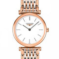 Longines La Grande Classique De Longines White Dial Two Tone Steel Strap Watch for Women - L4.209.1.92.7