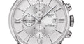 Tissot Chemin des Tourelles Automatic Chronograph White Dial Silver Steel Strap Watch for Men - T099.427.11.038.00