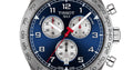 Tissot PRS 516 Chronograph Blue Dial Blue Steel Strap Watch for Men - T131.617.11.042.00