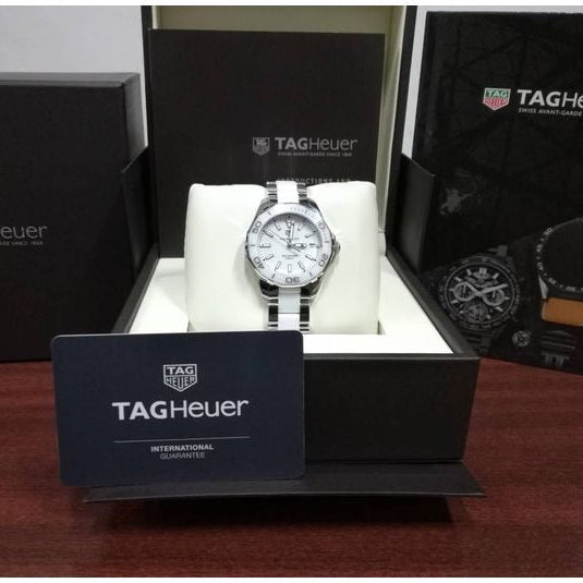 Tag Heuer Aquaracer White Dial Watch for Women - WAY131B.BA0914
