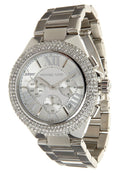 Michael Kors Camille Silver Dial Silver Steel Strap Watch for Women - MK5634
