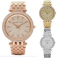 Michael Kors Darci Gold Dial Gold Steel Strap Watch for Women - MK3438