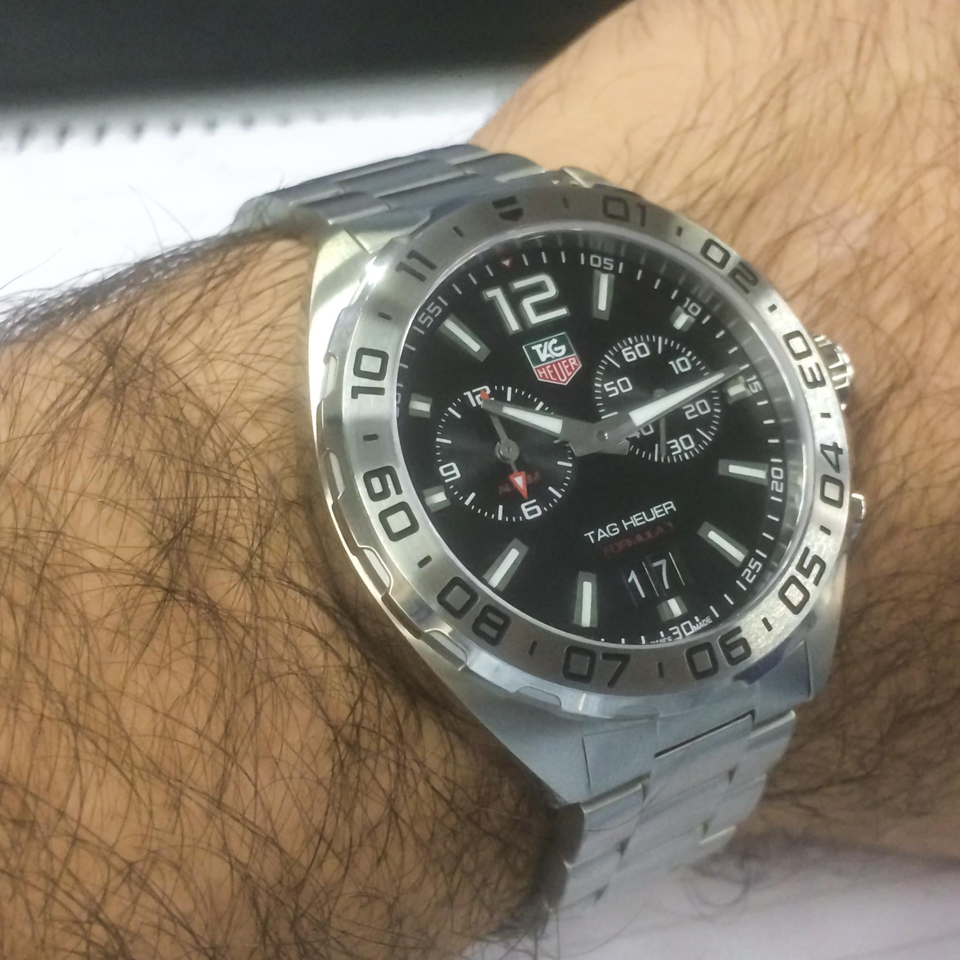 Tag Heuer Formula 1 Black Dial Watch for Men - WAZ111A.BA0875