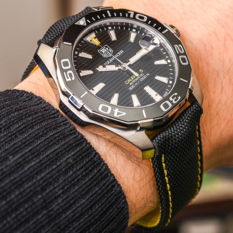 Tag Heuer Aquaracer Black Dial Watch for Men - WAY211A.FC6362