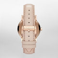Burberry The City Beige Dial Brown Leather Strap Watch for Women - BU9014