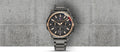 Tommy Hilfiger Mason Grey Dial Grey Steel Strap Watch for Men - 1791790