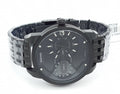 Diesel Mini Daddy Dual Time Black Dial Black Stainless Steel Strap Watch For Men - DZ7316