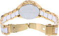 Michael Kors Wren Diamonds Gold  Dial Two Tone Steel Strap Watch for Women - MK6157
