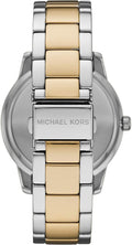 Michael Kors Tibby Multifunction White Dial Two Tone Steel Strap Watch For Women - MK6825