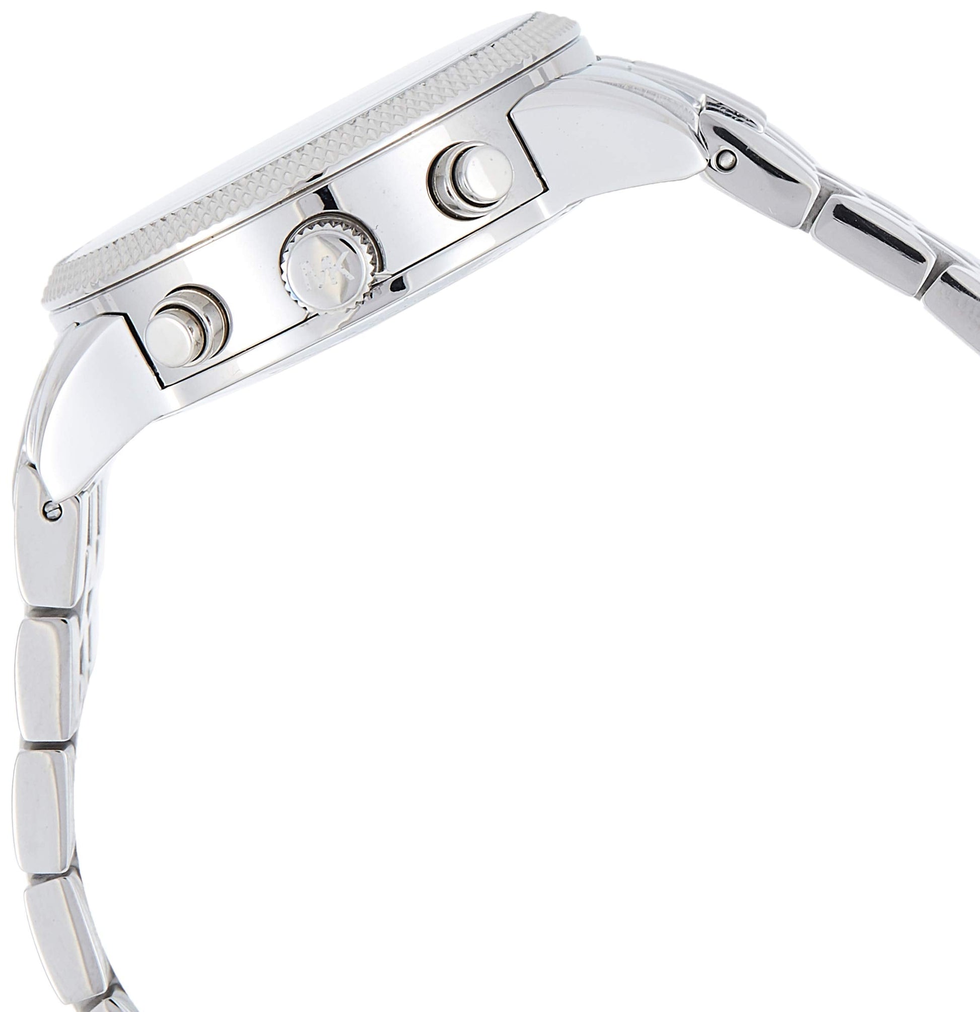 Michael Kors Jet Set Chronograph Blue Dial Silver Steel Strap Watch for Women - MK5021