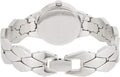 Calvin Klein Snake Silver Dial Silver Steel Strap Watch For Women - K6E23146