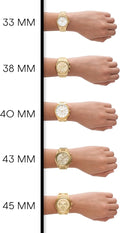Michael Kors Lennox Three-Hand White Dial Two Tone Steel Strap Watch for Women - MK7464