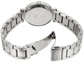 Guess Park Ave White Dial Silver Steel Strap Watch for Women - W0767L1