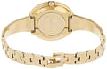 Swarovski Crystalline Bracelet White Dial Gold Steel Strap Watch for Women - 5269253