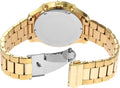 Michael Kors Berkley Chronograph Gold Dial Gold Steel Strap Watch For Women - MK7411