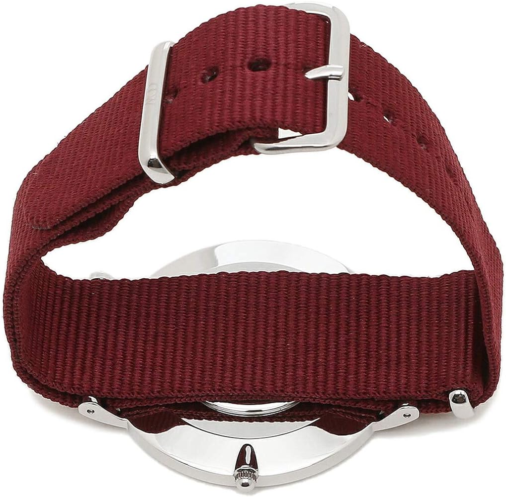 Daniel Wellington Classic Roselyn Black Dial Red NATO Strap Dial Watch For Women - DW00100270