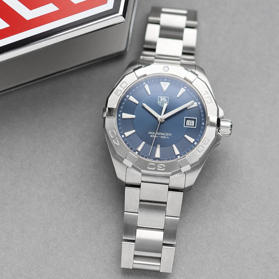 Tag Heuer Aquaracer Blue Dial Watch for Men - WAY1112.BA0928