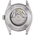 Tissot Gentleman Powermatic 80 Silicium Blue Dial Black Leather Strap Watch For Men - T127.407.16.041.01