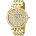 Michael Kors Darci Gold Dial Gold Steel Strap Watch for Women - MK3398