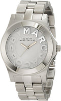 Marc Jacobs Rivera Silver Dial Silver Steel Strap Watch for Women - MBM3133