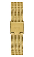 Guess Fame Diamonds Gold Dial Gold Mesh Bracelet Watch for Women - GW0508L2