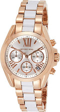 Michael Kors Bradshaw Silver Dial Two Tone Steel Strap Watch for Women - MK5907