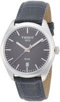 Tissot PR 100 Quartz Leather Strap Watch For Men - T101.410.16.441.00