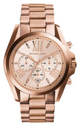 Michael Kors Bradshaw Rose Gold Dial Rose Gold Steel Strap Watch for Women - MK5503
