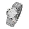 Gucci G Interlocking Silver Dial Silver Steel Strap Watch For Women - YA133503