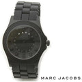 Marc Jacobs Pelly Black Dial Black Silicone Strap Watch for Women - MBM2531