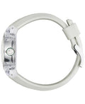 Gucci Sync Quartz White Dial White Rubber Strap Unisex Watch - YA137302