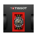 Tissot T Race Thomas Luthi Chronograph Grey Dial Black Rubber Strap Watch For Men - T092.417.27.067.00