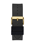 Guess Legend Black Dial Black Rubber Strap Watch For Men - GW0500G1