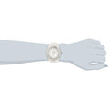 Emporio Armani Ceramica White Mother of Pearl Dial Stainless Steel Strap Watch For Women - AR1426