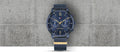 Tommy Hilfiger Blake Quartz Blue Dial Blue Mesh Bracelet Watch for Men - 1782305